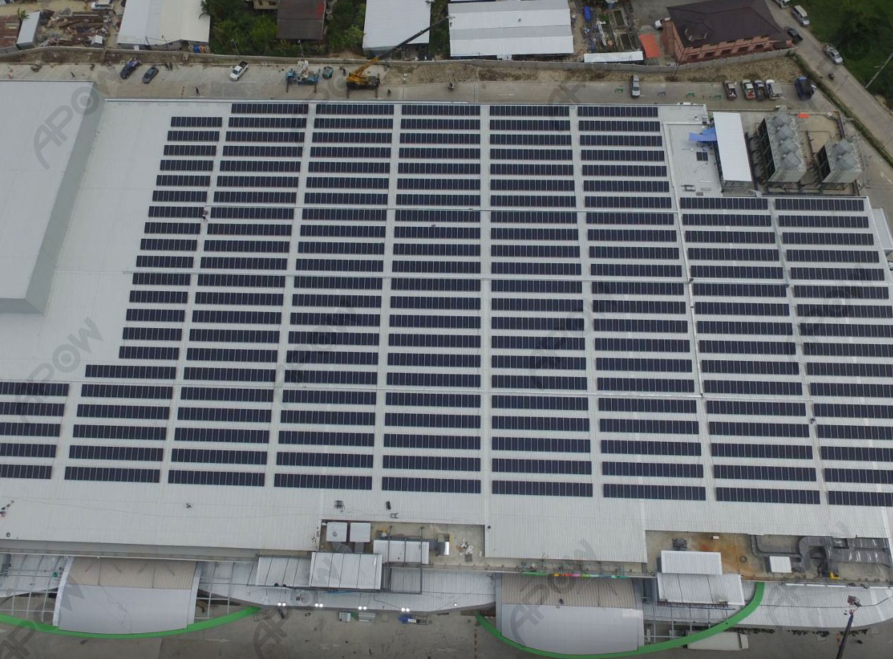 โครงการติดตั้งระบบ Solar rooftop ห้างสรรพสินค้า ขนาดใหญ่